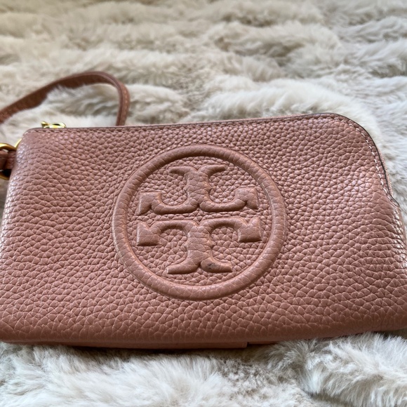 Tory Burch Perry bombe top zip card case - Picture 3 of 5